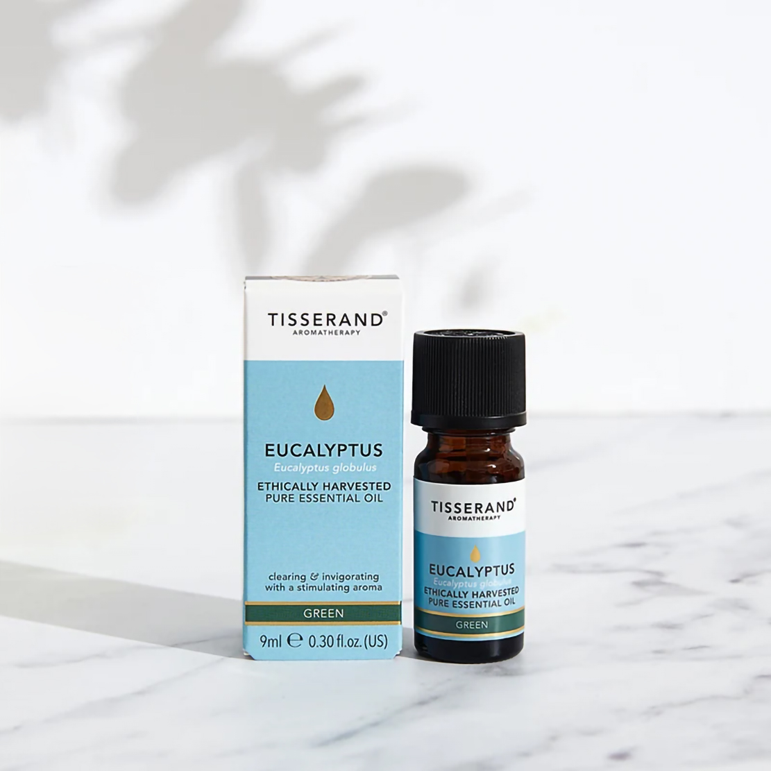 Tisserand-Eucalyptus-Organic-Pure-Essential-Oil-9ml Eucalyptus Organic Pure Essential Oil - Tisserand - Image 1