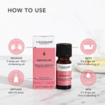 Geranium Ethically Harvested Pure Essential Oil - Tisserand - Image 2