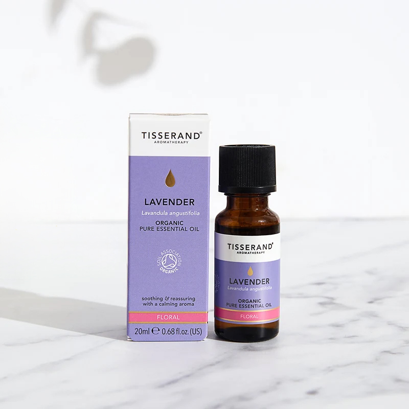 Tisserand-Lavender-Organic-Pure-Essential-Oil-20ml Lavender Organic Pure Essential Oil - Tisserand - Image 1
