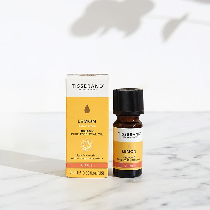 Tisserand-Lemon-Organic-Pure-Essential-Oil-9ml Lemon Organic Pure Essential Oil - Tisserand - Image 1
