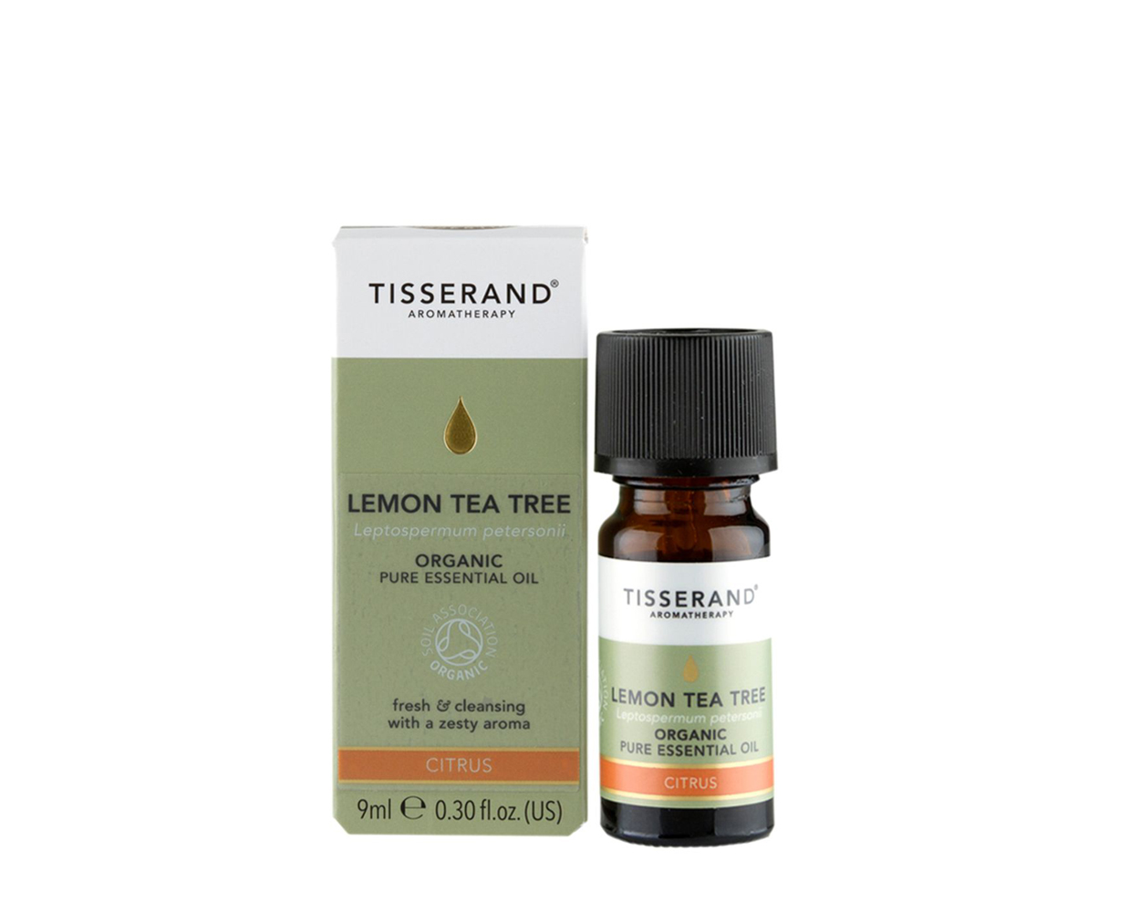 Tisserand-Lemon-Tea-Tree-Organic-Pure-Essential-Oil-9ml Lemon Tea Tree Organic Pure Essential Oil - Tisserand - Image 1