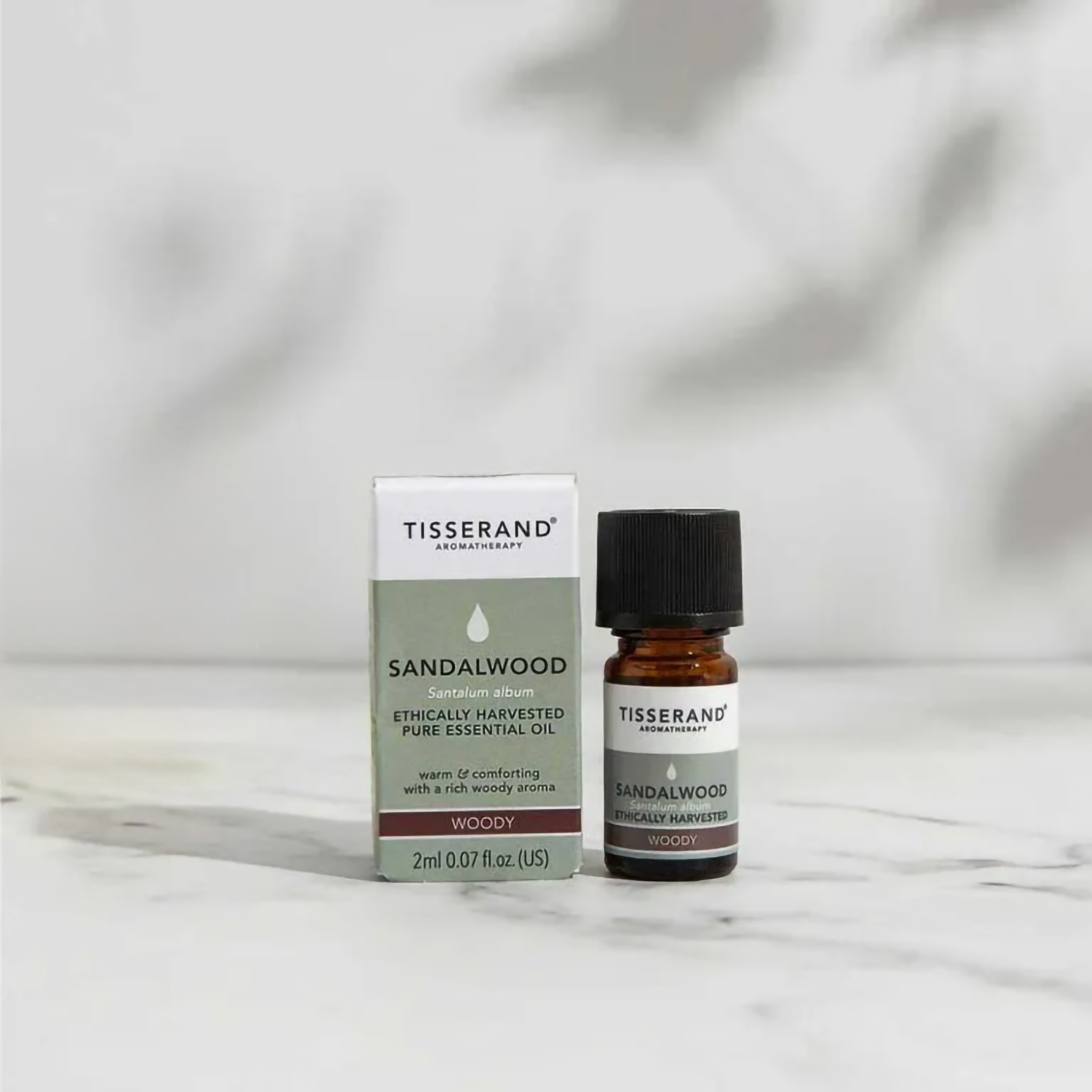 Tisserand-Sandalwood-Essential-Oil-2ml Sandalwood Essential Oil - Tisserand - Image 1