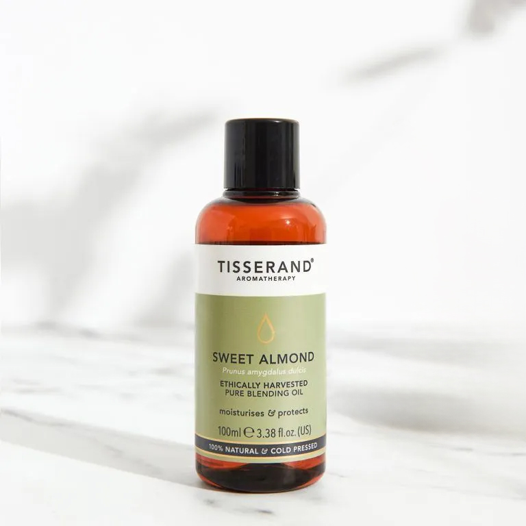 Tisserand-Sweet-Almond-Ethically-Harvested-Pure-Blending-Oil-100ml Sweet Almond Ethically Harvested Pure Blending Oil - Tisserand - Image 1