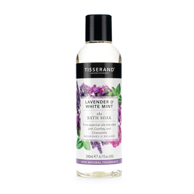 Tisserand-the-Bath-Soak-Lavender-and-White-Mint-200ml the Bath Soak Lavender & White Mint - Tisserand - Image 1