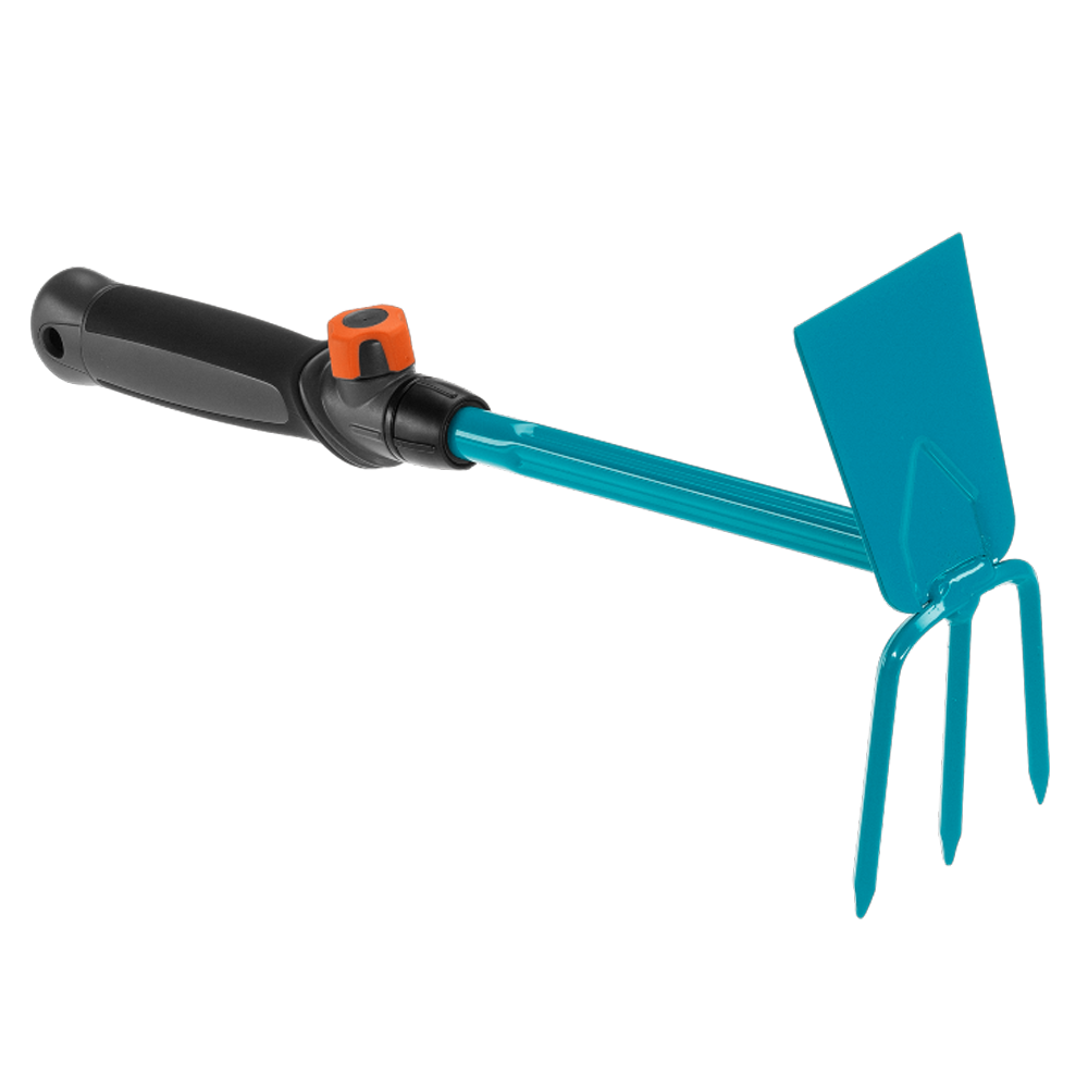 a7abb24165424099bb6c13721411fbaa-Original.png Combisystem Hand Hoe, Ideal for Soil Aeration and Weeding, 6.5 cm Working Width, 3-Pointed - Image 1