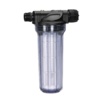 Pump Preliminary Filter 6,000 l/h for Garden Watering Systems, 33.3 mm (G 1") Mating Thread, Protects Against Impurities