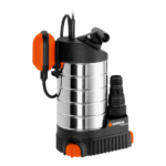 Clear Water Submersible Pump 21000 inox, 1,000 W, 21,000 l/h Delivery Capacity, 1.1 bar, 11 m Delivery Head