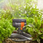 Oscillating Sprinkler AquaZoom Compact, Flexible Spray Range, 216 m² Lawn Coverage - Image 4