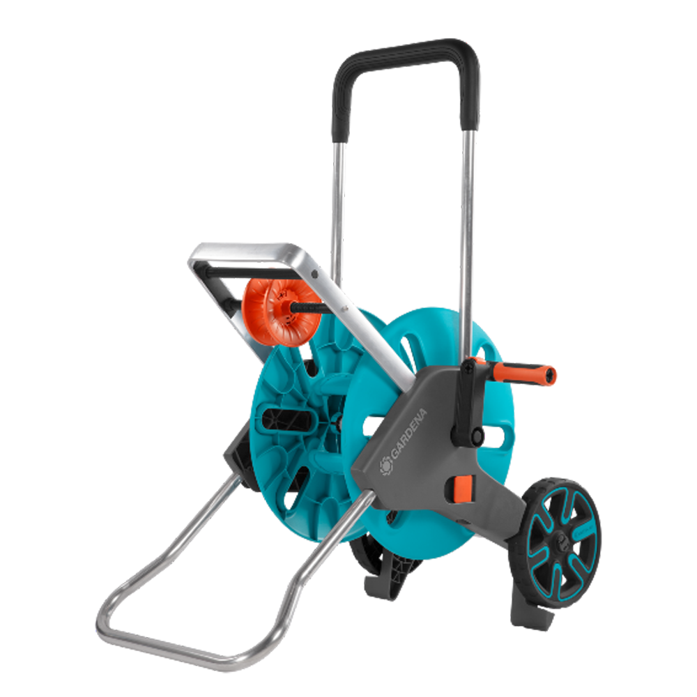 c6eb4935dcbf4b8ab5469653a77951c4-Original.png CleverRoll M Easy Hose Trolley, Plastic Body, Compact Garden Hose Storage Solution, 60 m Maximum Hose Storage Capacity - Image 1