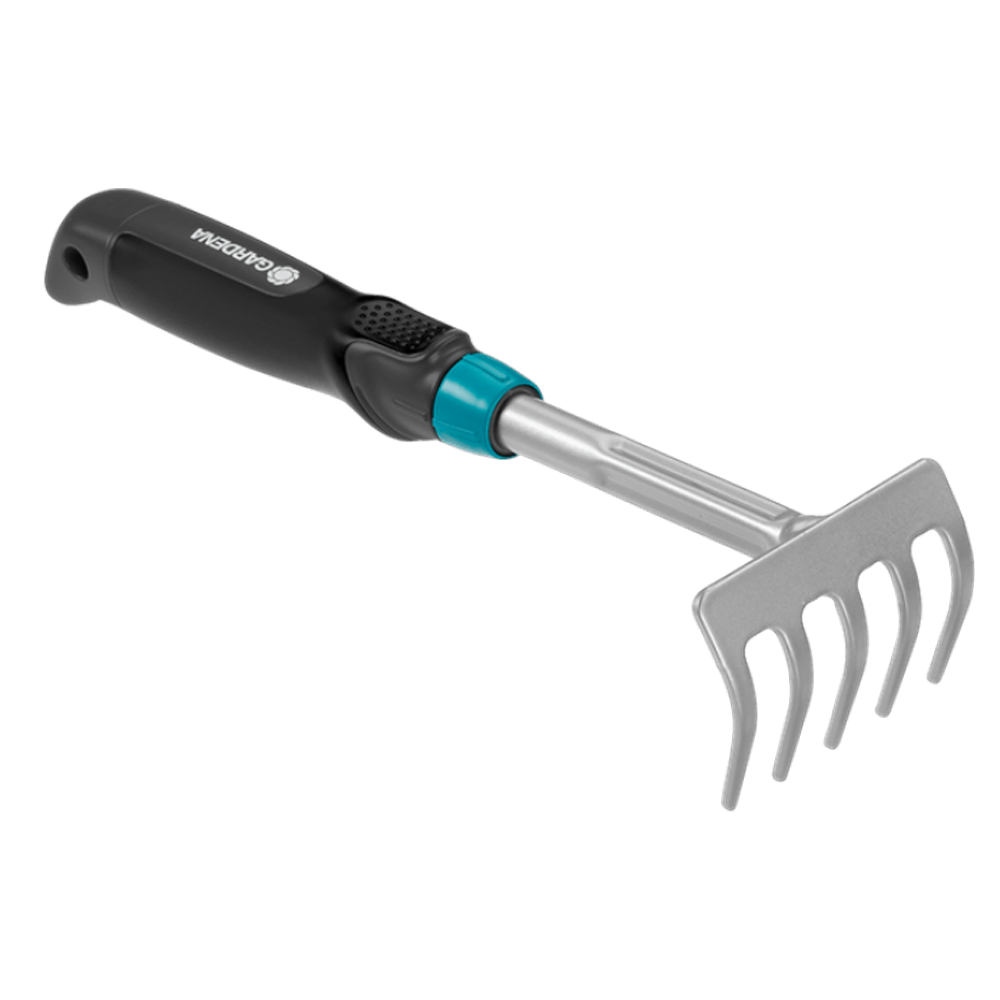 d25a3ccdd00440c88ad88765d7daef41-Original.png Comfort Flower Rake, 8.5 cm Working Width, Optimal Soil Preparation Tool - Image 1