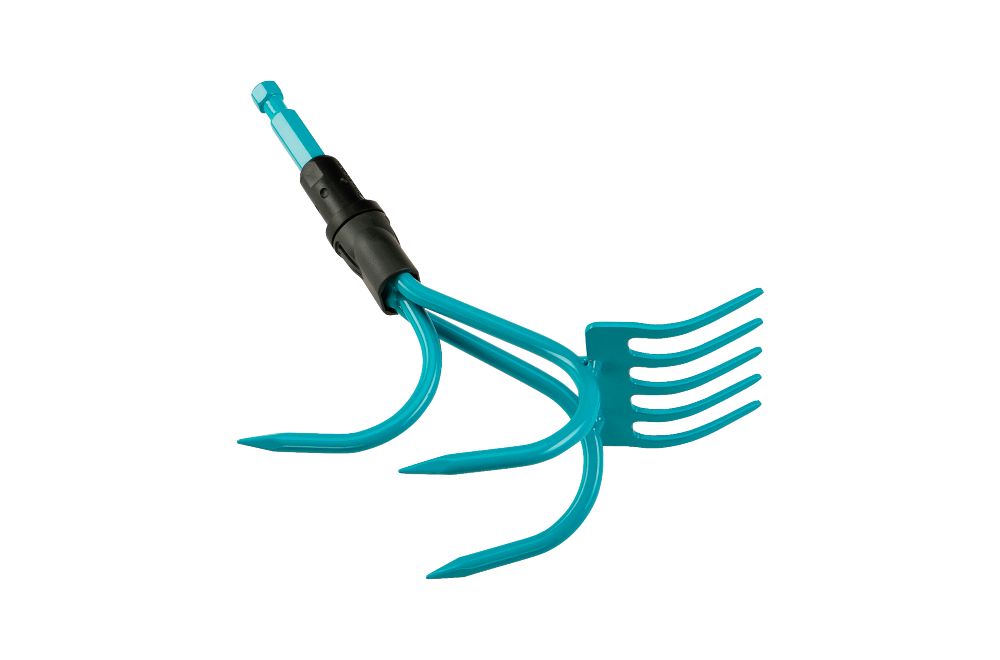 e8575bc204ea4ea488ef0fd78b195a5d-Original.png Combisystem Grubber-Rake, 9 cm Working Width, Premium Gardening Tool - Image 1
