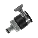 Round Tap Connector, Adjustable 15 - 20 mm, Corrosion-Resistant, Tool-Free Installation