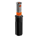 Turbo-driven Pop-up Sprinkler T 380 for Medium-Sized Lawns, 380 m² Area Coverage, 3/4" Female Thread