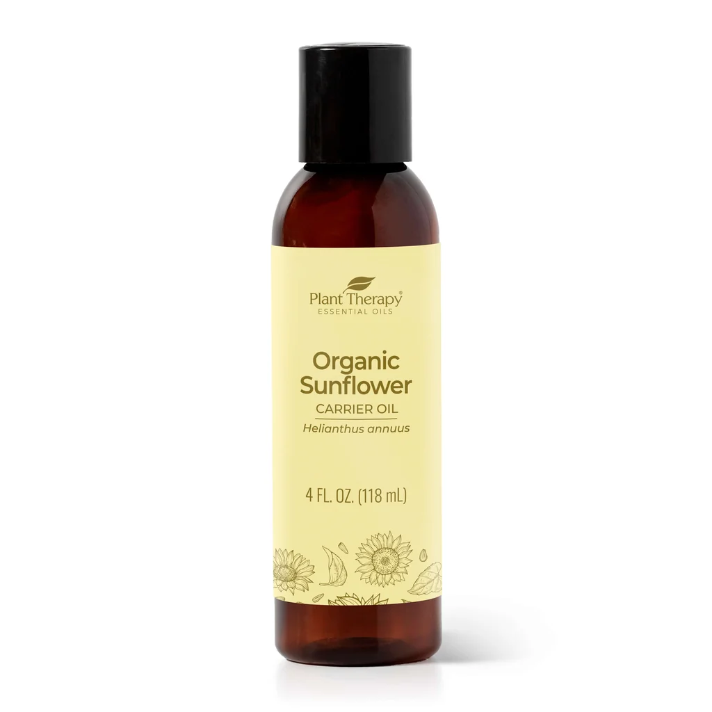 organic_sunflower_carrier_oil-4oz-01_logo_1024x1024 Organic Sunflower Carrier Oil - Plant Therapy - Image 1